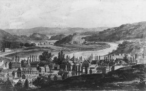 Uma cidade no rio Mohawk, no centro do estado de Nova York, 1811-ca. 1813.