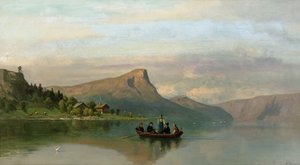De Nordfjord (óleo sobre tela) de Peder Cappelen Thurmann