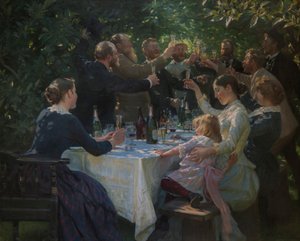 Hip, Hip, Hurrah!, 1888. de Peder Severin Krøyer