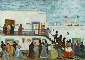 Chegando à Igreja; Vindo da Igreja de Pedro Figari