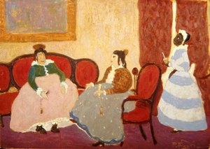 Los Mirinaques, c.1925 (óleo a bordo) de Pedro Figari