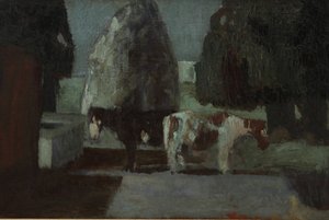 Jardim sob a lua ou Quietud no quinto de Pedro Figari Solari