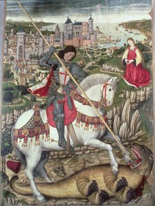 São Jorge e o Dragão de Pedro Nisart