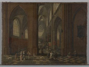 Interior da Igreja de Peeter Neeffs the Elder