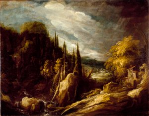 Paisagem de montanha de Peeters the Elder Gillis