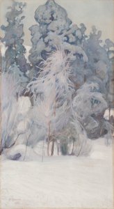 Paisagem de inverno de Pekka Halonen