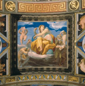 Personificação da astrologia, Fresco que faz parte de uma série de 7 artes liberais