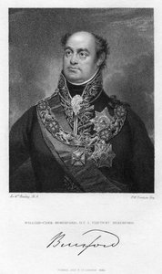 William Beresford, 1º visconde Beresford, soldado e político britânico, 1830.