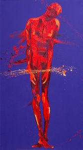 Jesus é Condenado - Estação 1 (óleo sobre tela) de Penny Warden