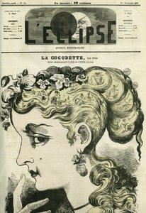Cocodette, um estudo de frenologia do sistema Gall. Capa em "L