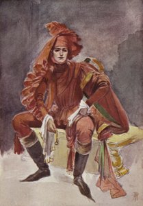 Um estudante alemão no século XIV de Percy Anderson