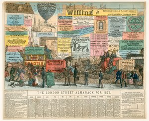 O Almanaque de Londres para 1877