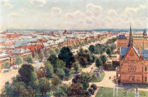 As ruas do jardim de Adelaide (cor litho)
