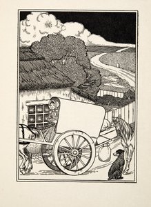 Um cão dos portadores, de cem anecdotes dos animais, bar. 1924 de Percy J. Billingshurst