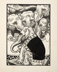 Uma comédia de quadrúpedes, de cem anedotas de animais, pub. 1924 de Percy J. Billingshurst