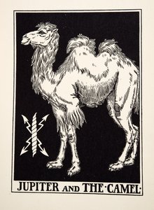 Júpiter e o camelo, de cem fábulas de Esopo, pub.1903