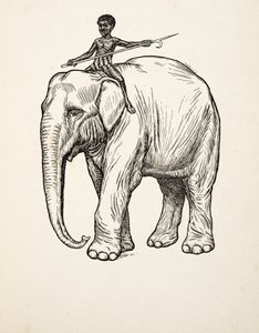 Remorso, de cem anecdotes dos animais, bar. 1924 de Percy J. Billingshurst