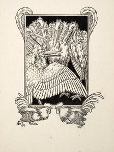 Retaliação, de cem anecdotes dos animais, bar. 1924 de Percy J. Billingshurst