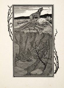 Sabinus e seu cão, de cem anecdotes dos animais, bar. 1924 de Percy J. Billingshurst