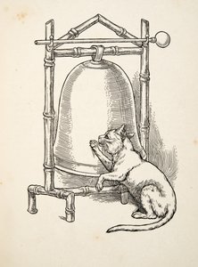 O sino do jantar, de cem anecdotes dos animais, bar. 1924 de Percy J. Billingshurst