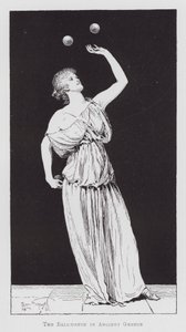 A dançar: A dança do baile na Grécia Antiga (litho)