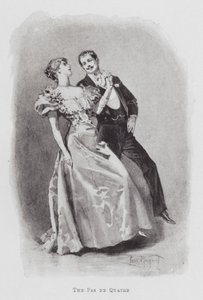 Dança: O Pas de Quatre (litho) de Percy Macquoid