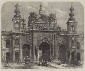 Portão do Kaiserbagh em Lucknow de Percy Macquoid