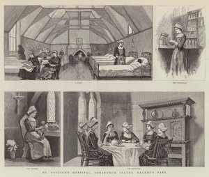 Hospital St Saviour, Rua Osnaburgh, Regent&39;s Park de Percy Macquoid