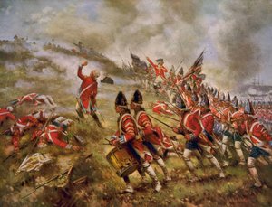 Batalha de Bunker Hill de Percy Moran