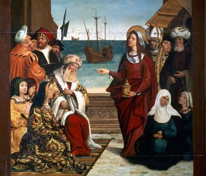 Altarpe de Maria Madalena, detalhe de Pere Mates