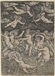 O triunfo de Galatea de Peregrino da Cesena