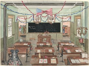 Sala Escola Rural, 1900, 19351942.