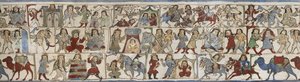 Copo representando o "Shahnama", Kashan, Irã, Saljuq, final do século XII de Persian School