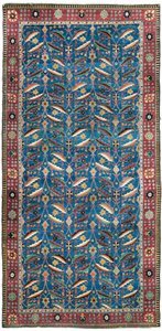 Tapete "vaso" de Kirman, Pérsia do Sudeste, meados do século XVII de Persian School
