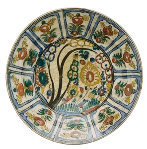 Prato "Kubachi" de Persian School