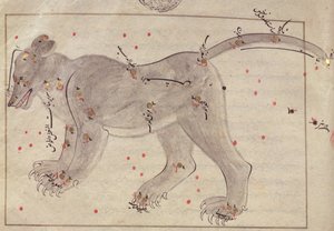 O Grande Urso, do Livro das Estrelas depois de El Hussein de Persian School