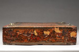 Kit de ferramentas retratando a Sagrada Família, c.1830 (meios mistos) de Persian School