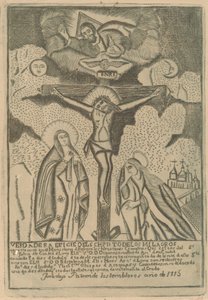 Crucificação de Peruvian 19th Century