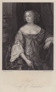 Anne Spencer, 3ª Condessa de Sunderland (gravura)