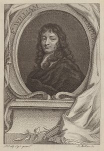 Sir William Temple, diplomata e escritor inglês (gravura)