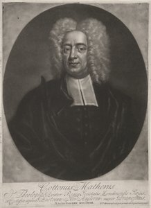 Cotton Mather, pub. 1728 (gravura) de Peter (after) Pelham