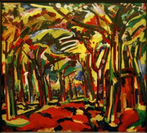 paisagem de Peter August Böckstiegel
