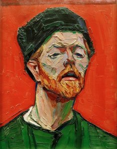 auto-retrato de Peter August Böckstiegel