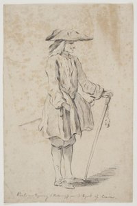 figura de Holberg. Gert Londemann como Pedro em Don Ranudo de Peter Cramer