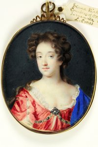 Diana Kirke, Condessa de Oxford (aguarela em velino)