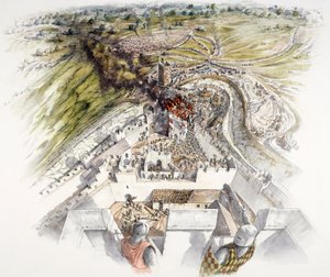 Cerco ao Castelo de Dover, 1216, c1990-2010 de Peter Dunn