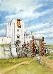 Velha Sarum, 1140, c1990-2010 de Peter Dunn