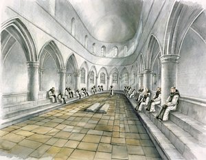 Abadia de Rievaulx, século XIV, c1990-2010