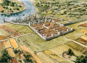 Forte Romano de Segedunum, século III, c1990-2010