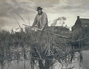 Chegando em casa dos pântanos, vida e paisagem na Broads Norfolk, 1886 de Peter Emerson und Thomas Goodall